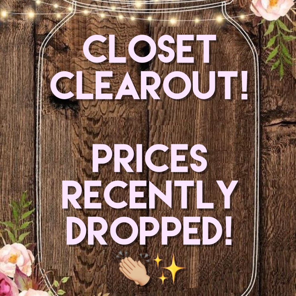 ✨Closet clearout clearance ✨